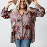 Haute Off The Precious Floral Shift Top Curves Image - 1