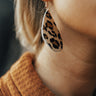 Drive Me Wild Leopard Earrings Image - 1