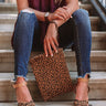 Fashion Week Find Leopard Clutch Image - 1