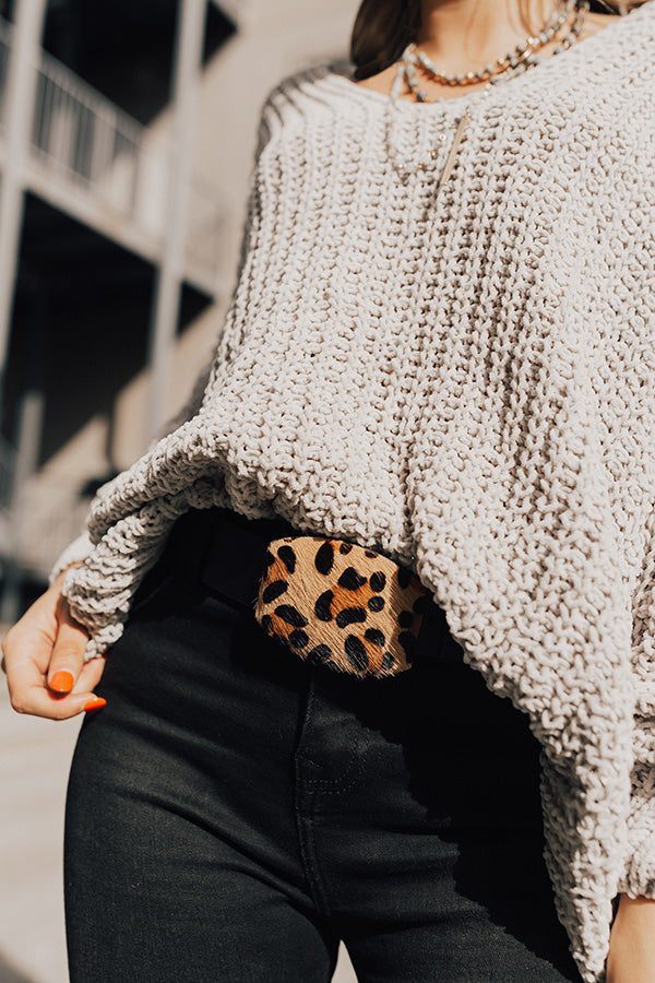 LA Luxury Leopard Belt Image - 1