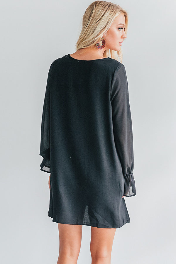 City Lights And Girls Nights Embroidered Dress Image - 4