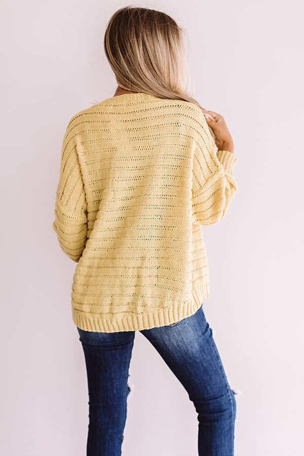 Chic On The Slopes Knit Cardigan Image - 5