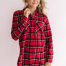 Fireside Date Night Plaid Tunic Image - 1