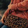 On The Run Leopard Clutch Image - 1