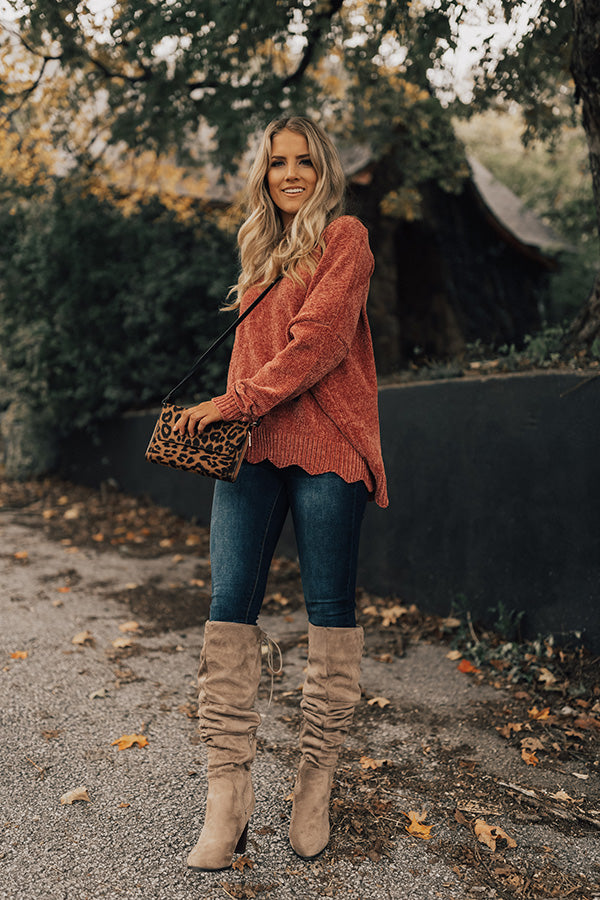 On The Run Leopard Clutch Image - 4