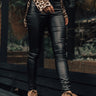 The Gwen High Waist Faux Leather Skinny Image - 1
