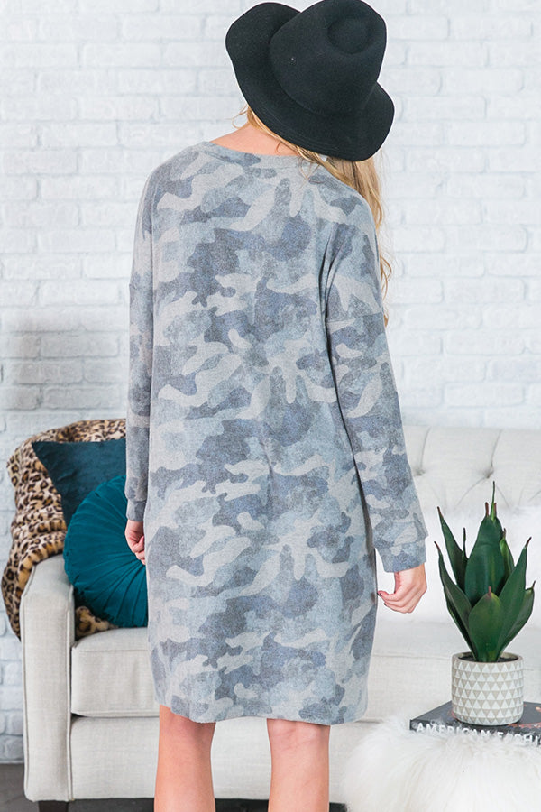 Too Cute To Handle Camo Dress Image - 4