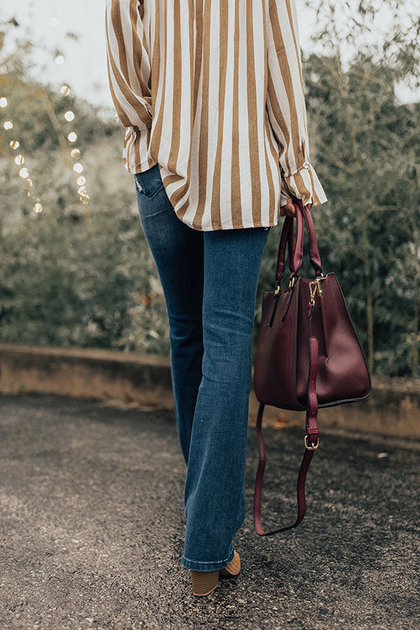 KanCan The Lindsey High Waist Distressed Flare Image - 4