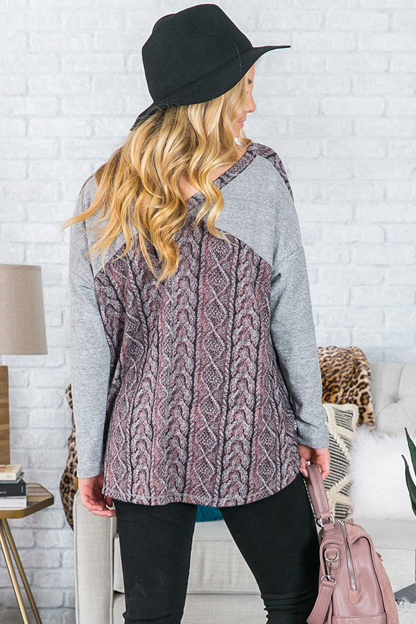 Toasting It Up In Telluride Shift Top in Blush Image - 5