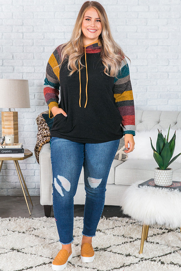 Seriously Cozy Shift Hoodie Curves