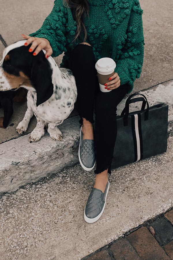 The Camden Sneaker In Dark Grey Image - 2