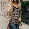 Vacay To The Alps Cardigan In Iced Latte Image - 1