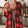 Cider In Soho Buffalo Check Cardigan Image - 1