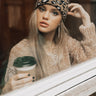 Check Meowt Leopard Beanie in Mocha Image - 1