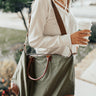 Jet Set Ready Tote in Olive Image - 1