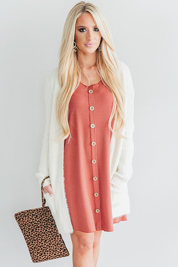 Snowfall Kisses Cardigan in Ivory Image - 2