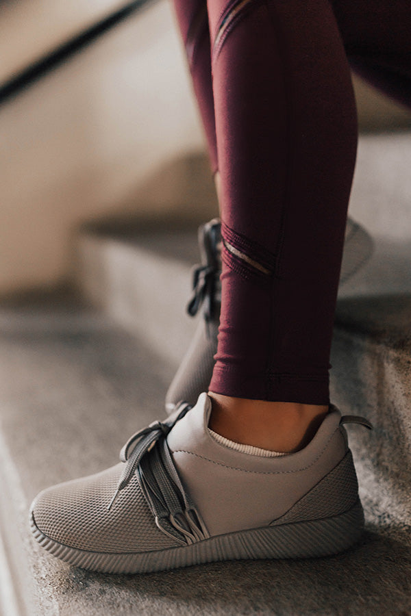 The Adrian Sneaker In Grey