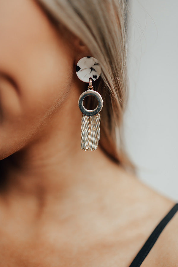 Best Dressed Earrings in White Image - 1