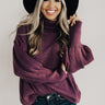 Colorado Campfire Knit Sweater In Purple Image - 1