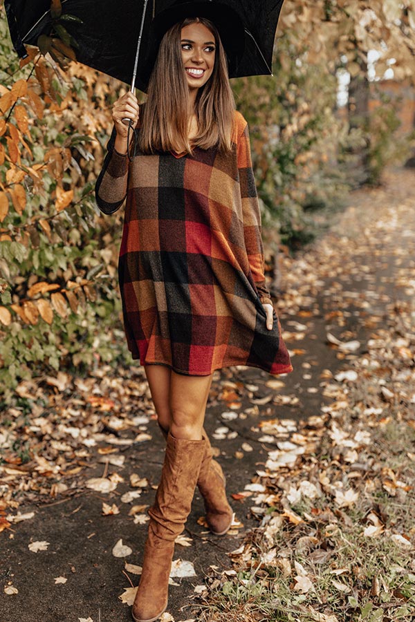 Upstate Getaway Shift Dress Image - 3