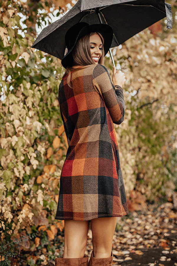 Upstate Getaway Shift Dress Image - 4