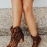 The Daphne Leopard Bootie Image - 1