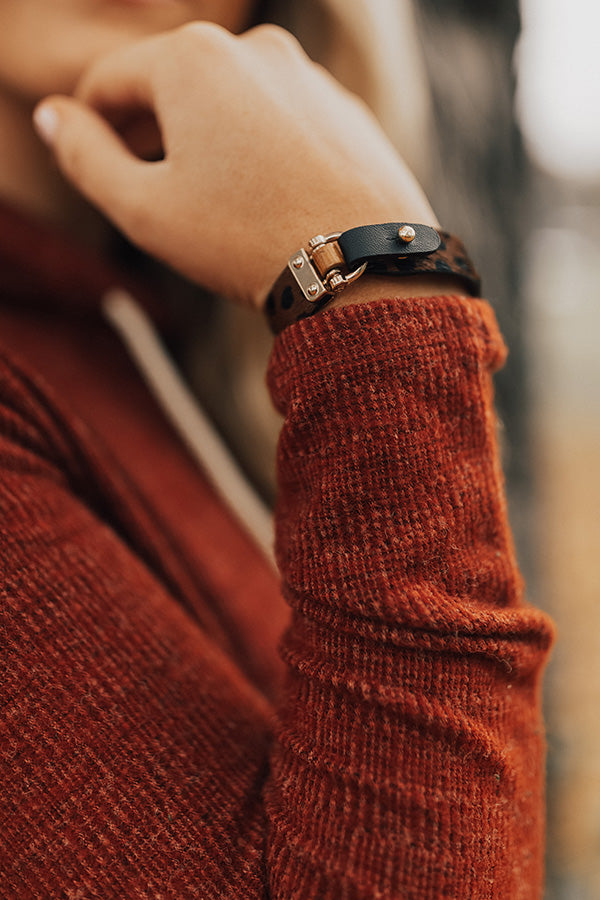 Classic Love Story Leopard Bracelet Image - 2