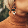 New Traditions Leopard Earrings Image - 1