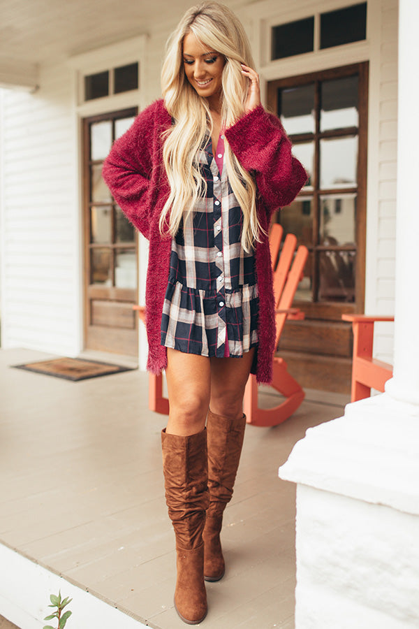 What A Blessing Plaid Dress Image - 3