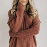 That Cozy Feeling Shift Sweater In Rustic Rose Image - 1