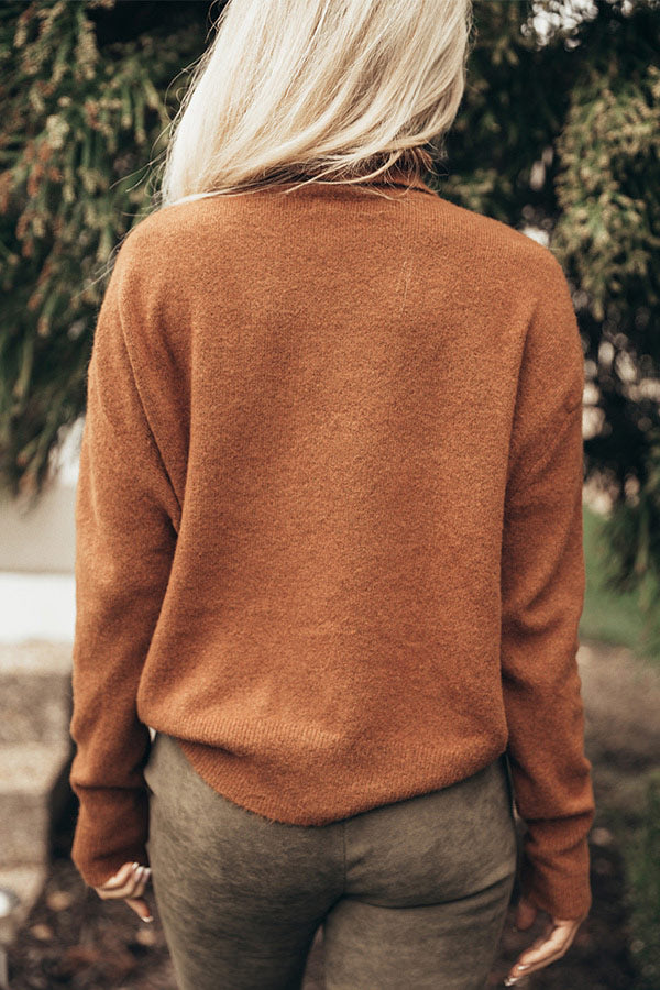 Can't Stop The Cozy Shift Sweater Image - 5