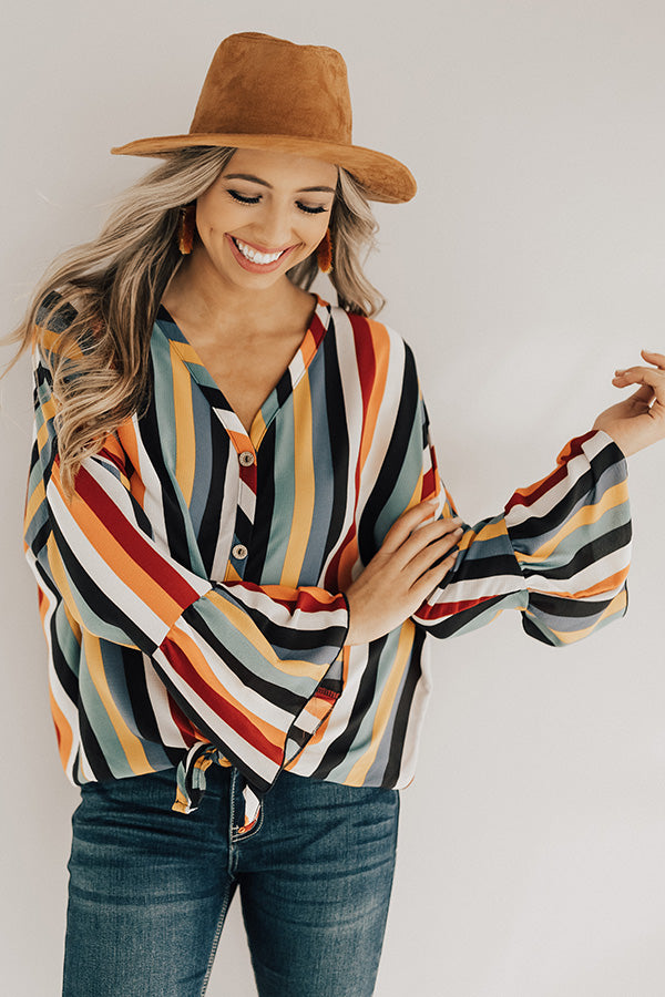 Always Better Together Stripe Top Image - 1