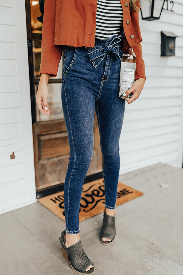 The Mimi High Waist Ankle Skinny Image - 2