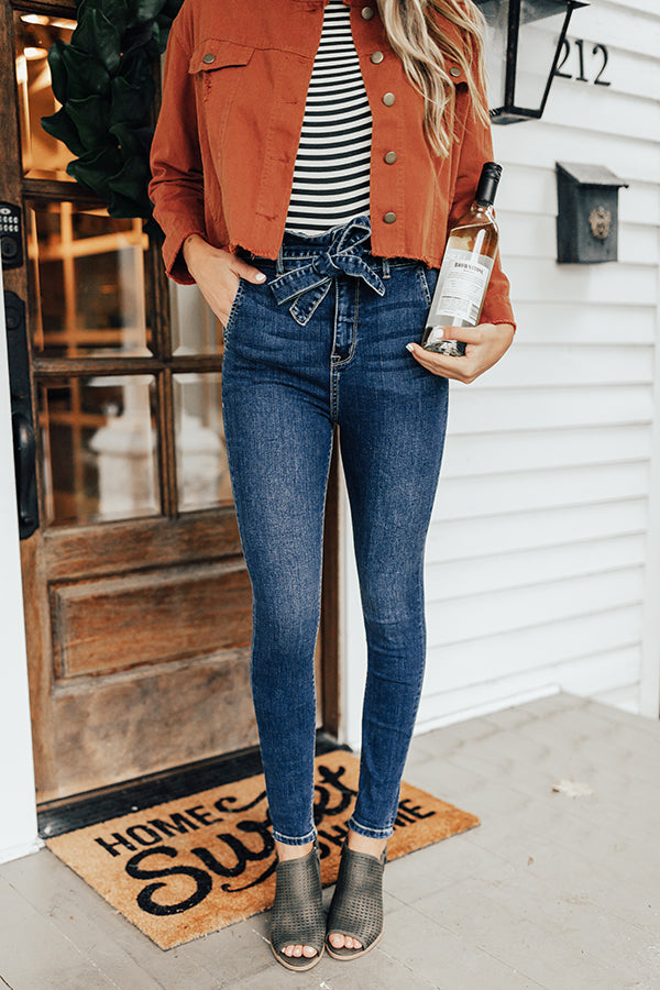 The Mimi High Waist Ankle Skinny Image - 1