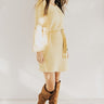 Keeping Cozy Chenille Sweater Dress in Marigold Image - 1