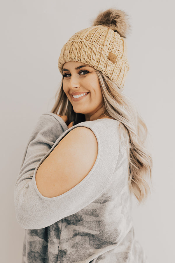 Keepin' It Camo Cold Shoulder Top Curves Image - 4