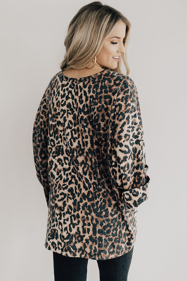 Vegas Vibes Leopard Top Image - 5