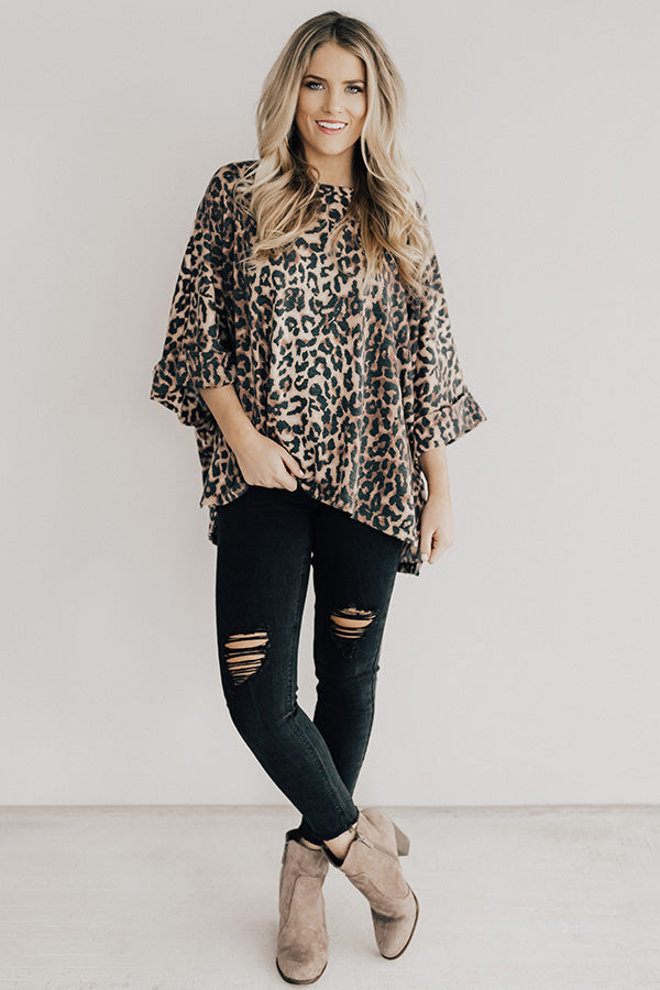 Vegas Vibes Leopard Top Image - 1