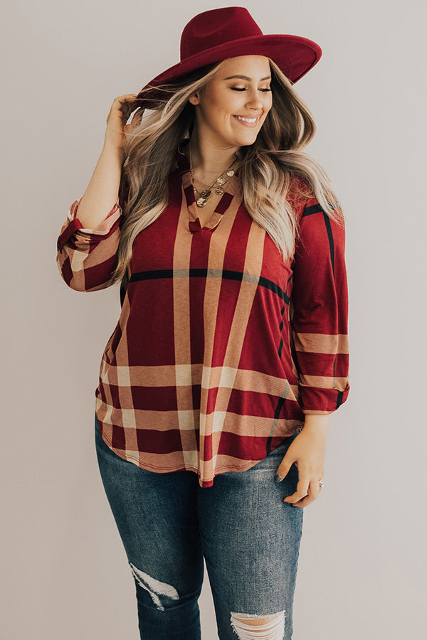 Crisp Days Shift Top Curves Image - 3