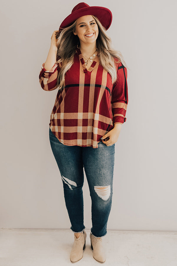 Crisp Days Shift Top Curves Image - 2