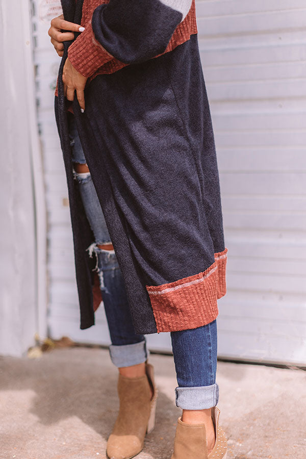 Dream Of Me Color Block Cardigan Image - 1