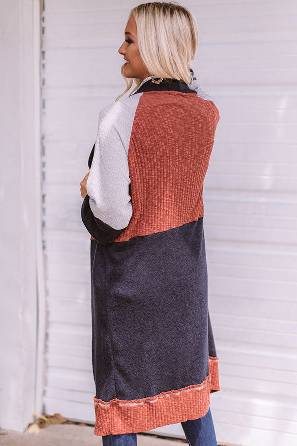 Dream Of Me Color Block Cardigan Image - 1