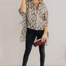 So Striking Snake Print Tunic Image - 1