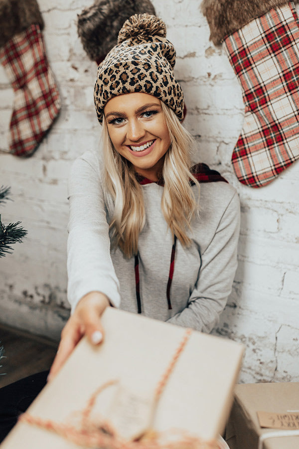 She's Got Class Leopard Beanie Image - 1