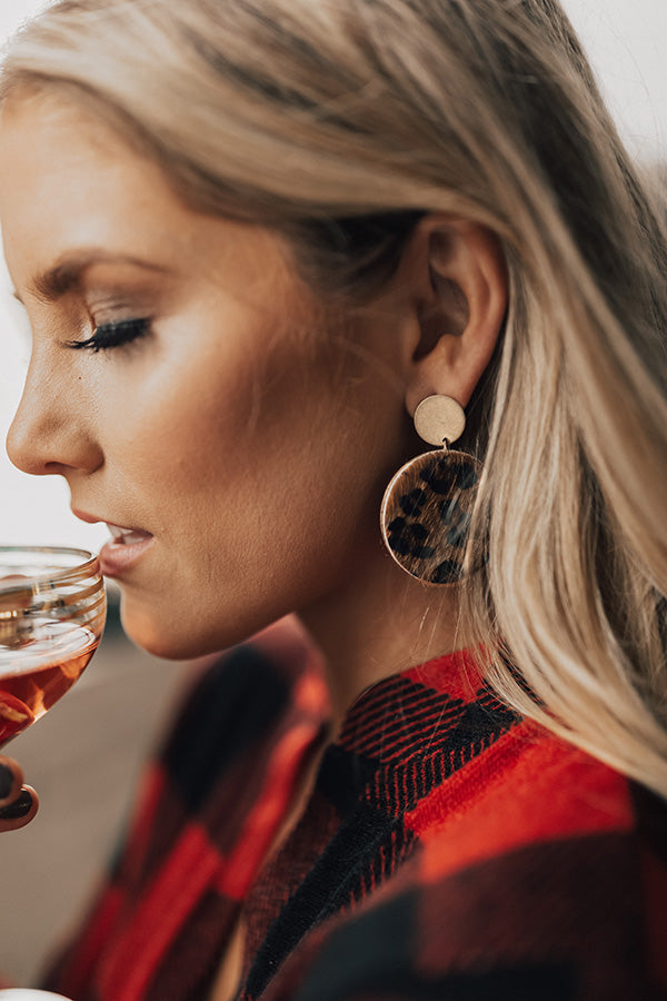 Leopard On My Mind Earrings Image - 2