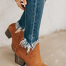 The Eloise Faux Suede Bootie Image - 1
