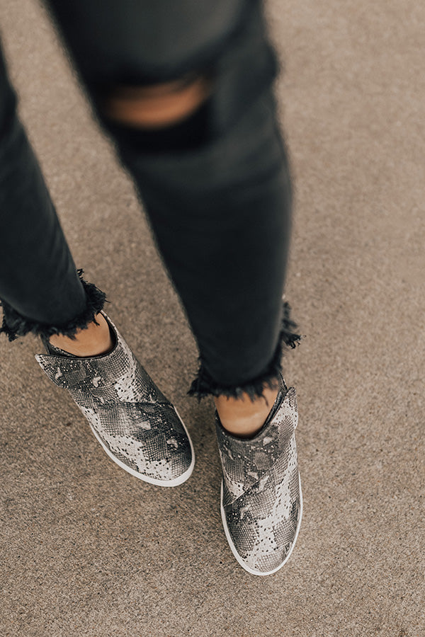 The Penny Lane Snake Print Bootie Image - 5