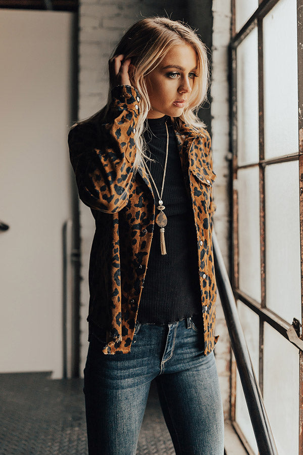 Spotted In Vail Leopard Button Up Image - 2