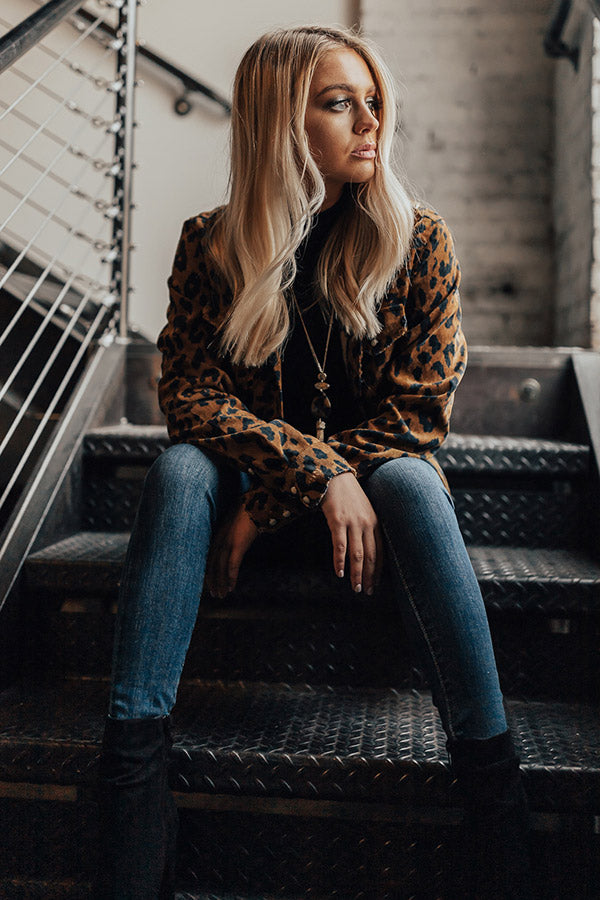 Spotted In Vail Leopard Button Up Image - 5