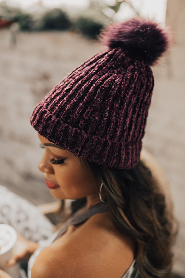 Sweet Treat Chenille Beanie Image - 2